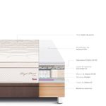 Cama Boxet Royal Prince Firme Chocolate | 1.5 plazas