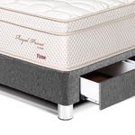 Dormitorio Royal Prince con cajones Blocks Firme 1.5 plazas