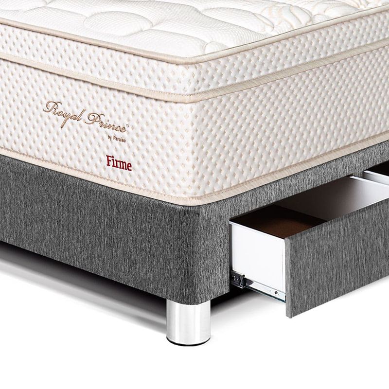 Dormitorio Royal Prince con cajones Blocks Firme 1.5 plazas