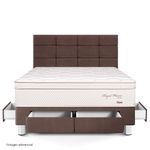 Dormitorio Royal Prince con cajones Blocks Firme 2 plazas