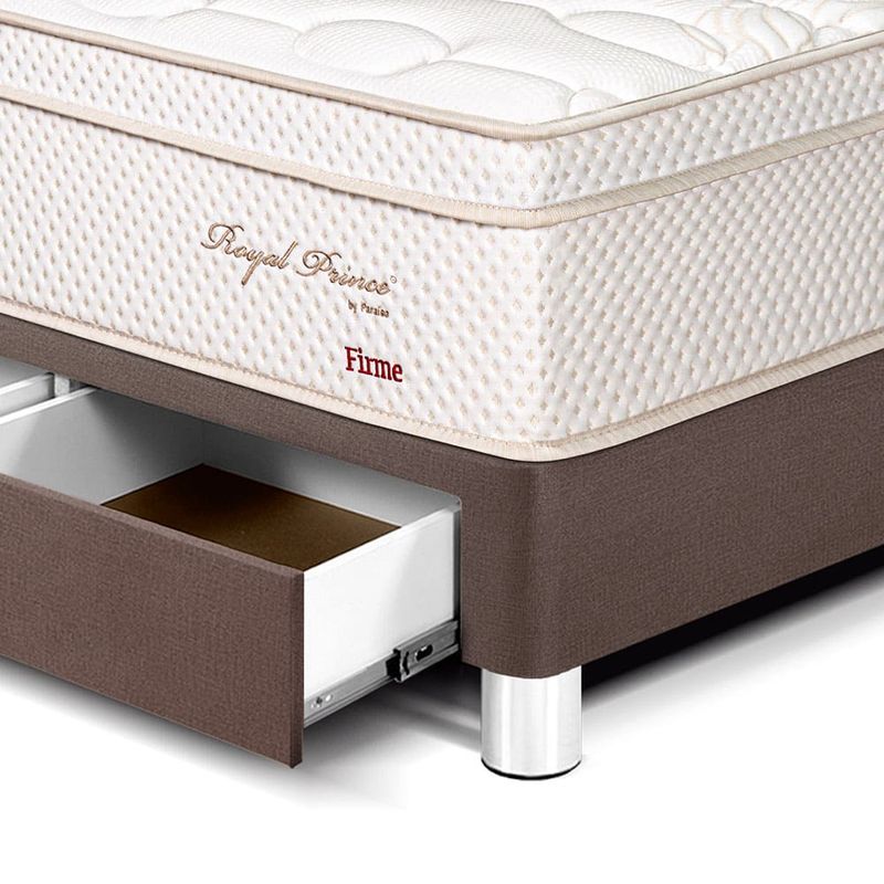 Dormitorio Royal Prince con cajones Blocks Firme Queen