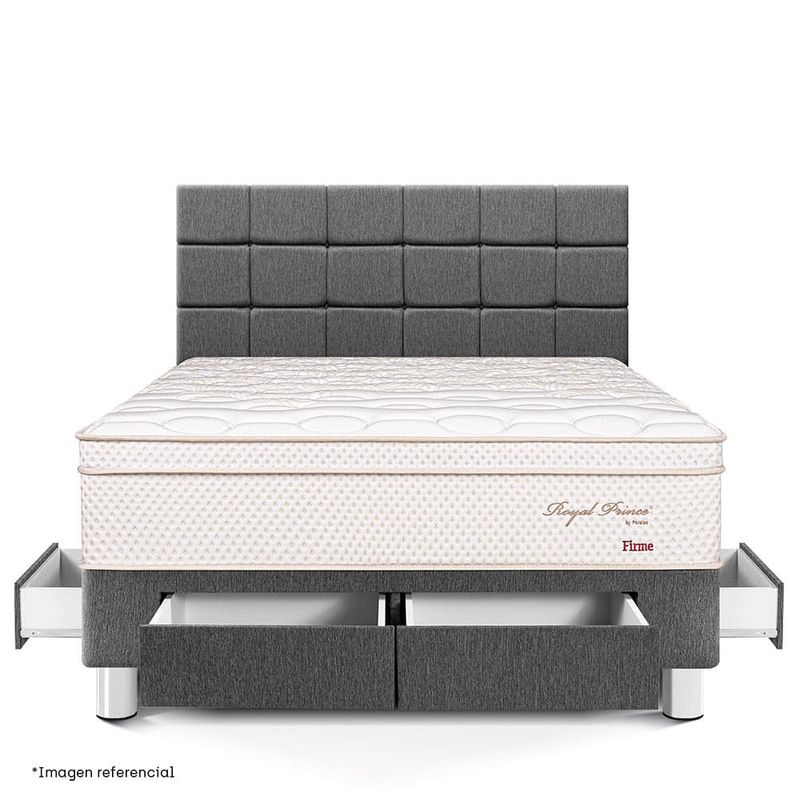 Dormitorio Royal Prince con cajones Blocks Firme King