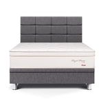 Dormitorio Boxet Blocks Royal Prince Firme Gris | 2 plazas