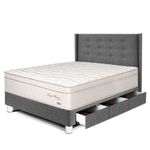 Dormitorio Royal Prince con cajones Gold Firme 1.5 plazas