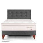 Dormitorio Europeo Royal Prince Firme Gris | 1.5 plazas