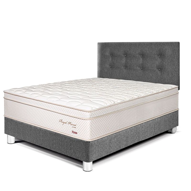 Dormitorio Royal Prince Firme Gris | 1.5 plazas