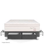 Cama Royal Prince con cajones Flexible Gris King