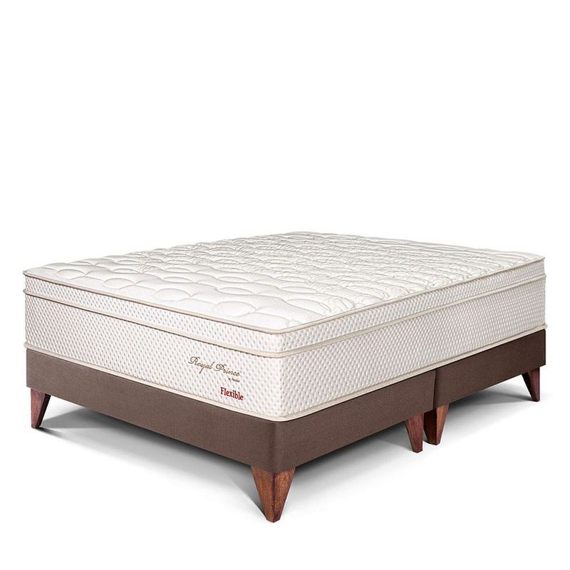 Cama Europea Royal Prince Flexible Chocolate King
