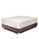 Cama Royal Prince Flexible Chocolate 1.5 plazas