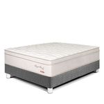 Cama Royal Prince Flexible Gris 2 plazas