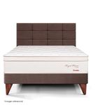 Dormitorio Europeo Royal Prince Blocks Flexible Chocolate | 2 plazas