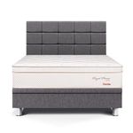 Dormitorio Boxet Blocks Royal Prince Flexible Gris | Queen