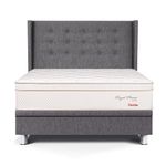 Dormitorio Boxet Gold Royal Prince Flexible Gris | 2 plazas