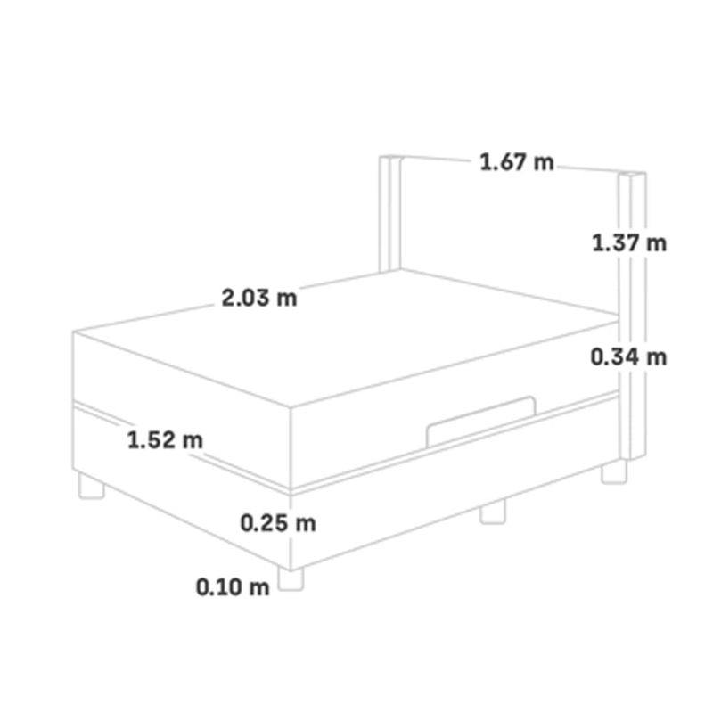 Dormitorio Boxet Gold Royal Dynasty Chocolate | Queen