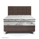 Dormitorio Boxet Blocks Pocket Advance Chocolate | Queen