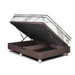 Dormitorio Boxet Blocks Pocket Advance Chocolate | Queen