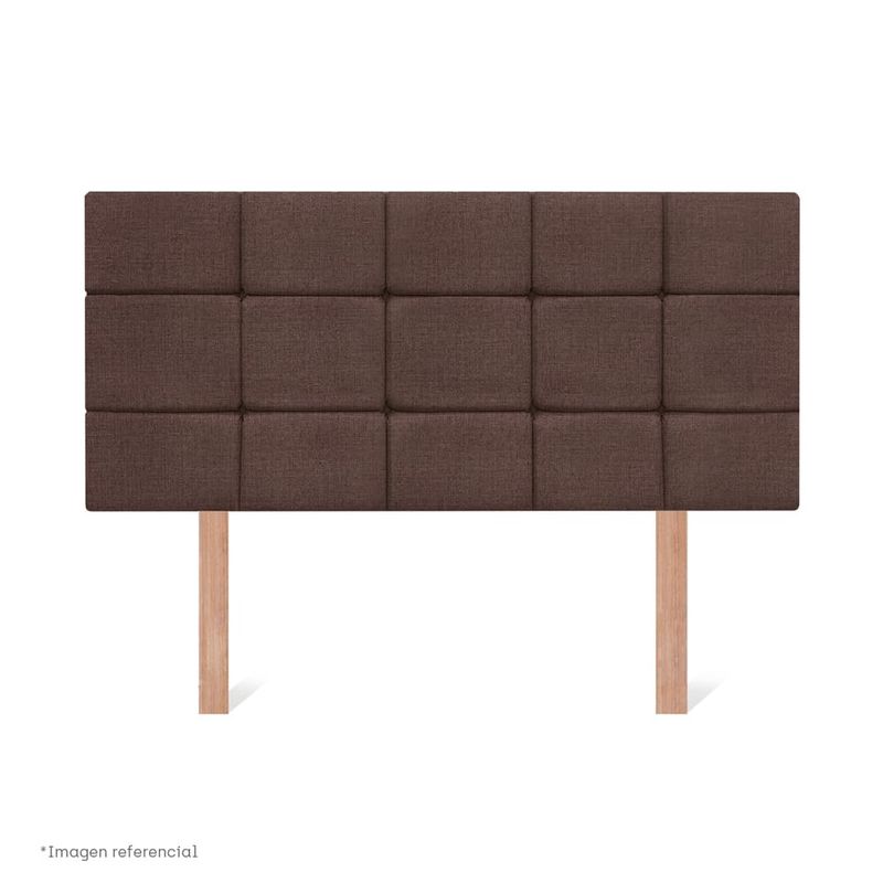 Dormitorio Boxet Blocks Pocket Advance Chocolate | Queen