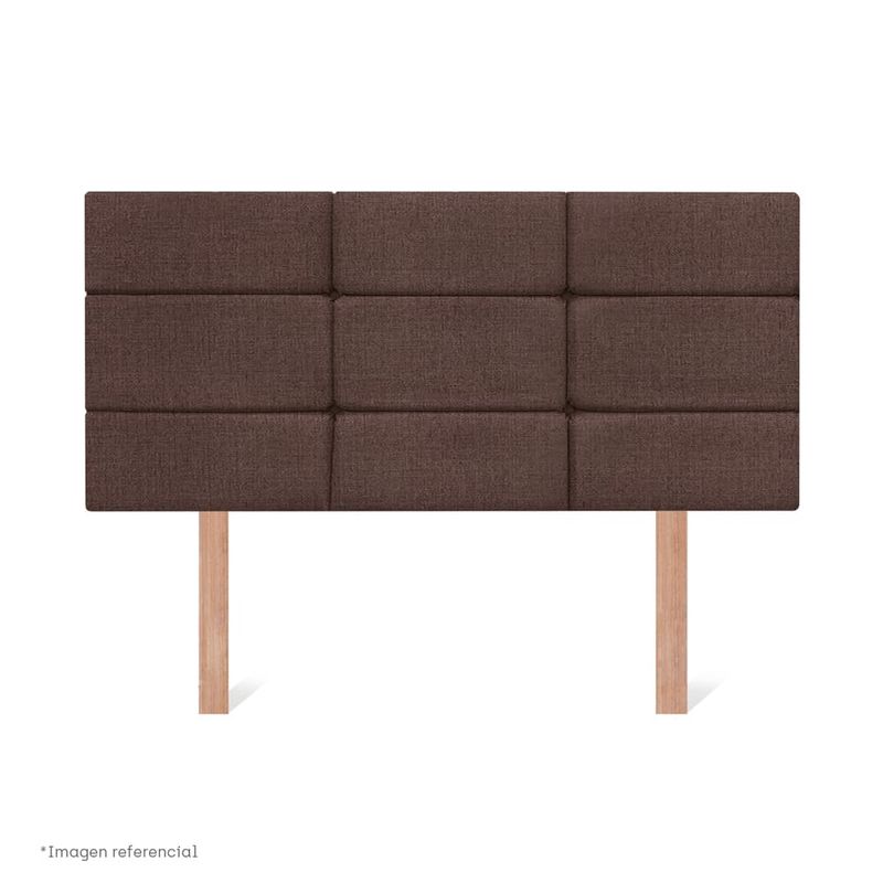 Dormitorio Boxet Blocks Pocket Advance Chocolate | 1.5 plazas