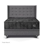 Dormitorio Boxet Gold Pocket Max Black Gris | Queen