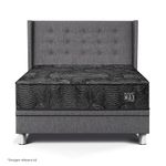 Dormitorio Boxet Gold Pocket Max Black Gris | 2 plazas
