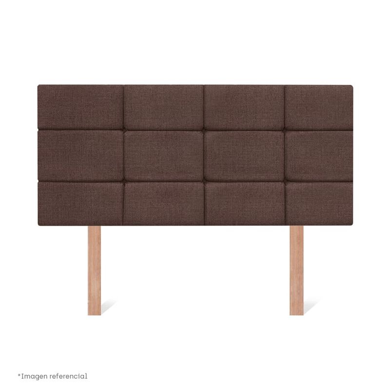 Dormitorio Boxet Blocks Pocket Advance Chocolate | 2 plazas