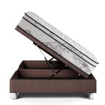 Dormitorio Boxet Gold Pocket Advance Chocolate | 1.5 plazas