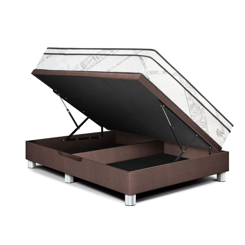 Dormitorio Boxet Gold Pocket Advance Chocolate | Queen