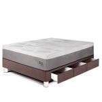Cama con Cajones Royal Balanzze Chocolate | 1.5 plazas
