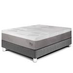 Cama Royal Balanzze Gris | 1.5 plazas