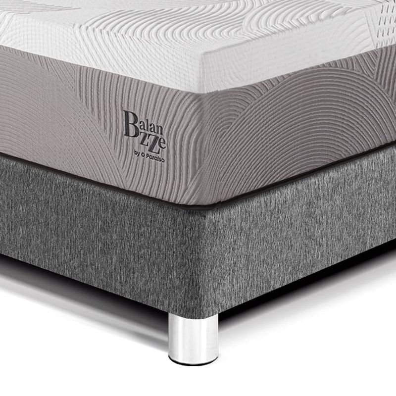 Cama Royal Balanzze Gris | Queen