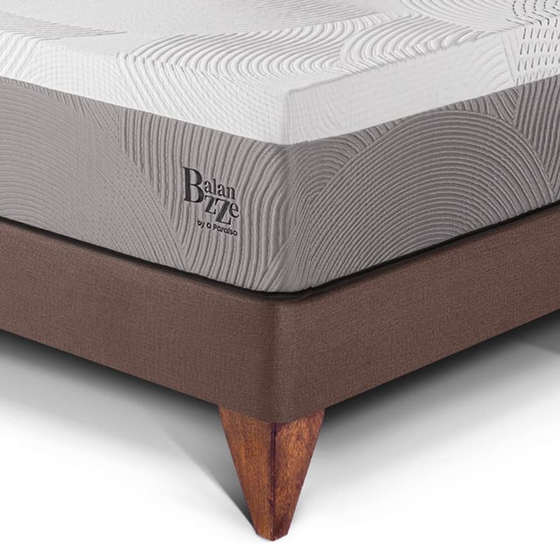 Dormitorio Europeo Royal Balanzze Blocks Chocolate 2 plazas