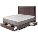 Dormitorio con Cajones Royal Balanzze Gold Chocolate | Queen