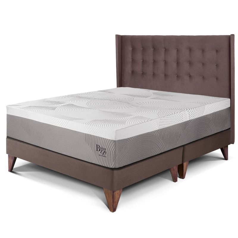 Dormitorio Europeo Royal Balanzze Gold Chocolate King