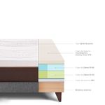 Cama Europea Royal Abrazzo Gris| King