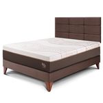 Dormitorio Europeo Royal Abrazzo Blocks Chocolate | 1.5 plazas
