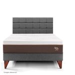 Dormitorio Europeo Royal Abrazzo Blocks Gris | King