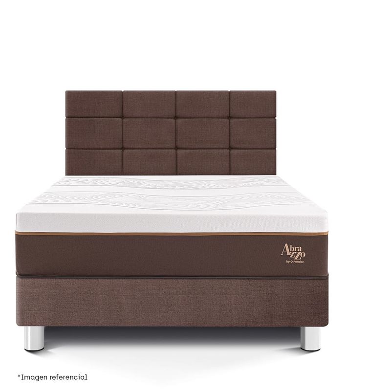 Dormitorio Royal Abrazzo Blocks Chocolate | 2 plazas