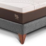 Dormitorio Europeo Royal Abrazzo Gold Gris | 1.5 plazas