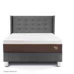 Dormitorio Royal Abrazzo Gold Gris | 2 plazas