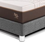 Dormitorio Royal Abrazzo Gold Gris | 2 plazas