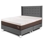 Dormitorio Royal Abrazzo Gold Gris | Queen