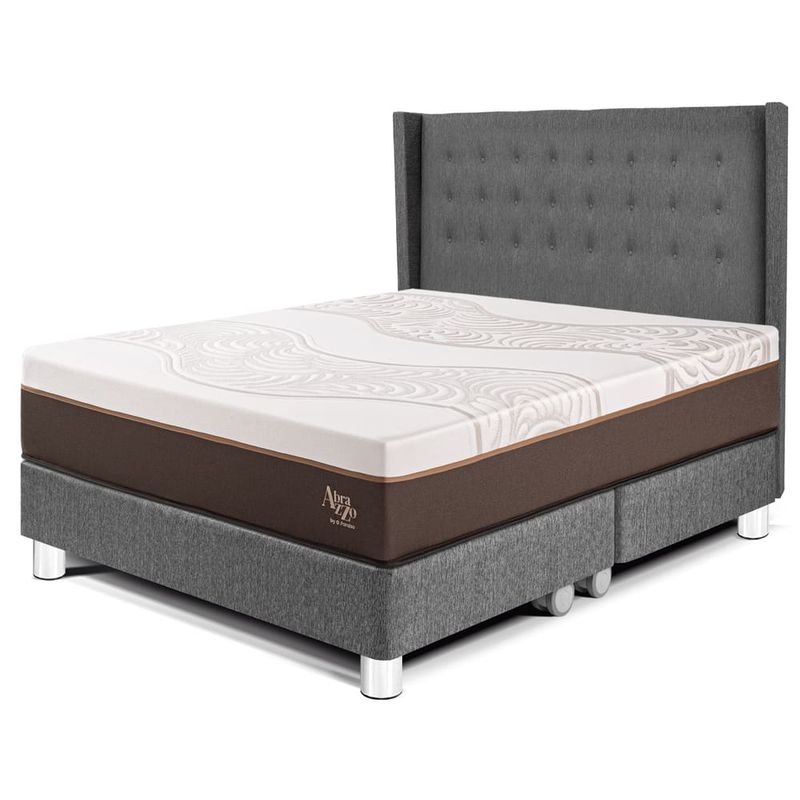 Dormitorio Royal Abrazzo Gold Gris | King