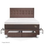 Dormitorio con cajones Royal Abrazzo Chocolate | King