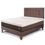 Dormitorio Europeo Royal Abrazzo Chocolate | 2 plazas