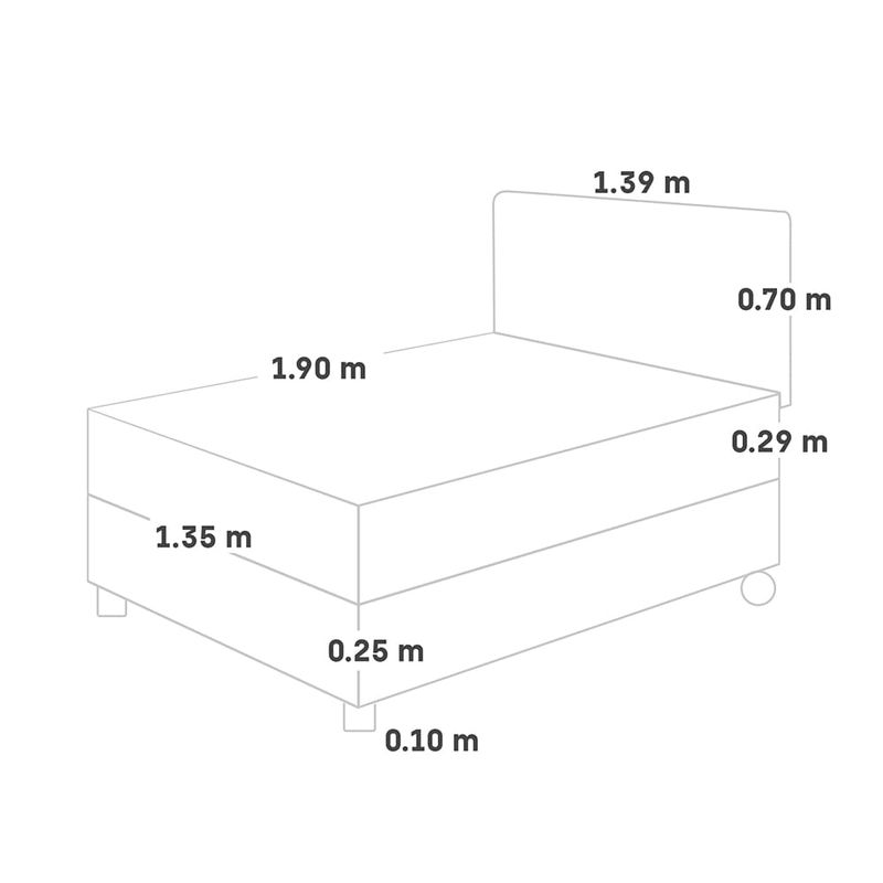Dormitorio Royal Abrazzo Chocolate| 2 plazas