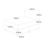 Dormitorio Royal Abrazzo Chocolate| Queen